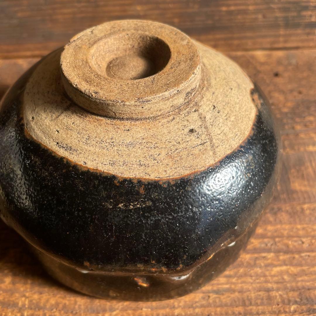 拳骨茶碗 江戸時代 18世紀 伝世品 古美濃 美濃古陶 美濃焼 骨董 古美術