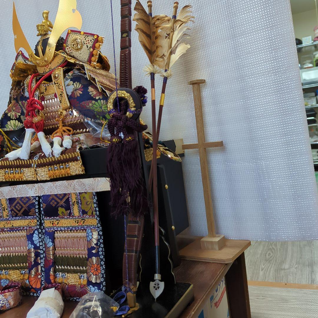 鎧兜五月人形　　弓矢　　日本刀