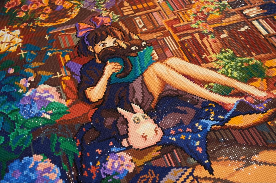 ダイヤモンドアートクラブ　魔女の宅急便