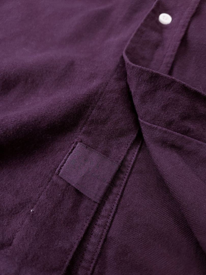 Frank&Eileen　BARRY　バリー　シャツ ボルドー系