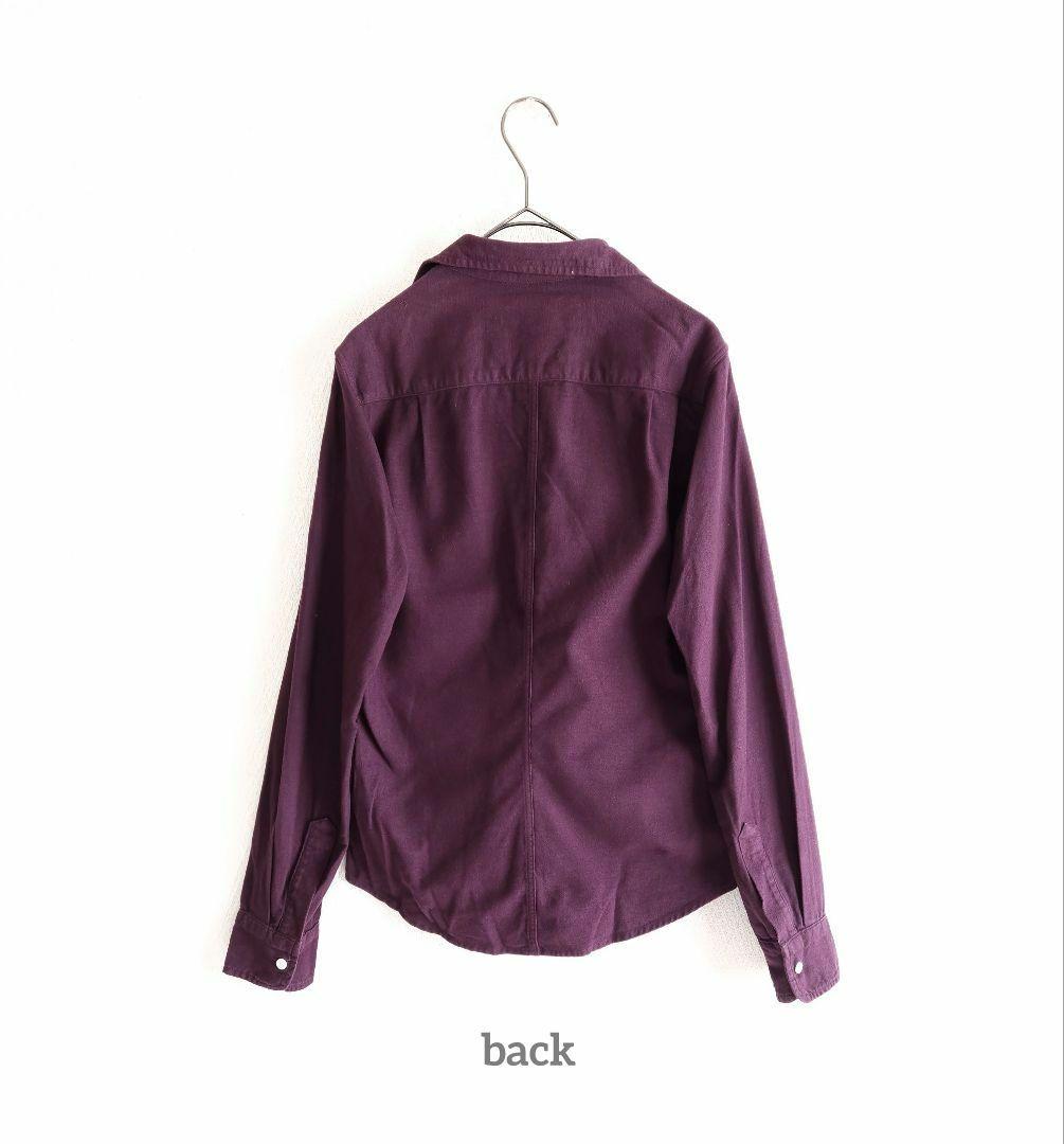 Frank&Eileen　BARRY　バリー　シャツ ボルドー系