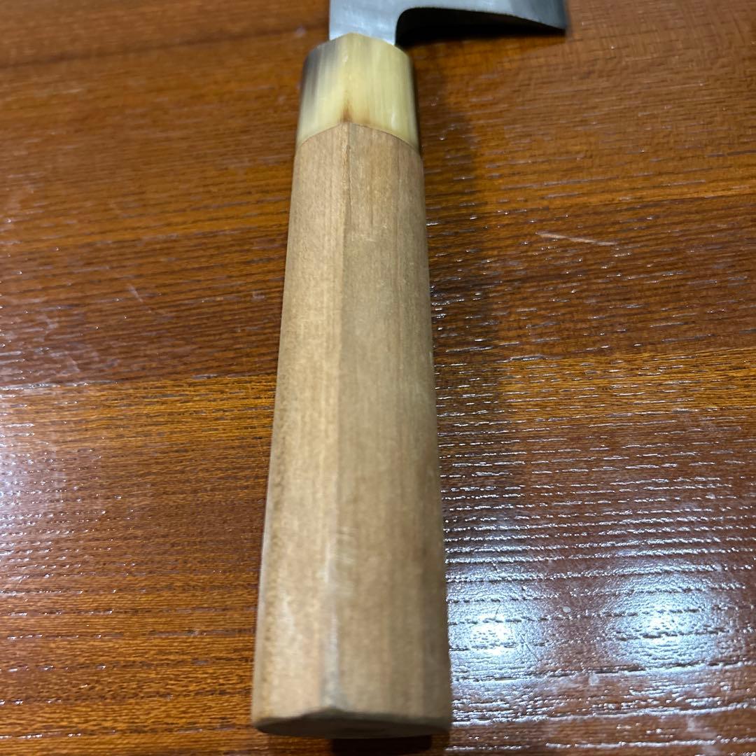 出刃包丁 直吉作 全長33,5cm刃18cm ★送料無料 ★水牛柄付