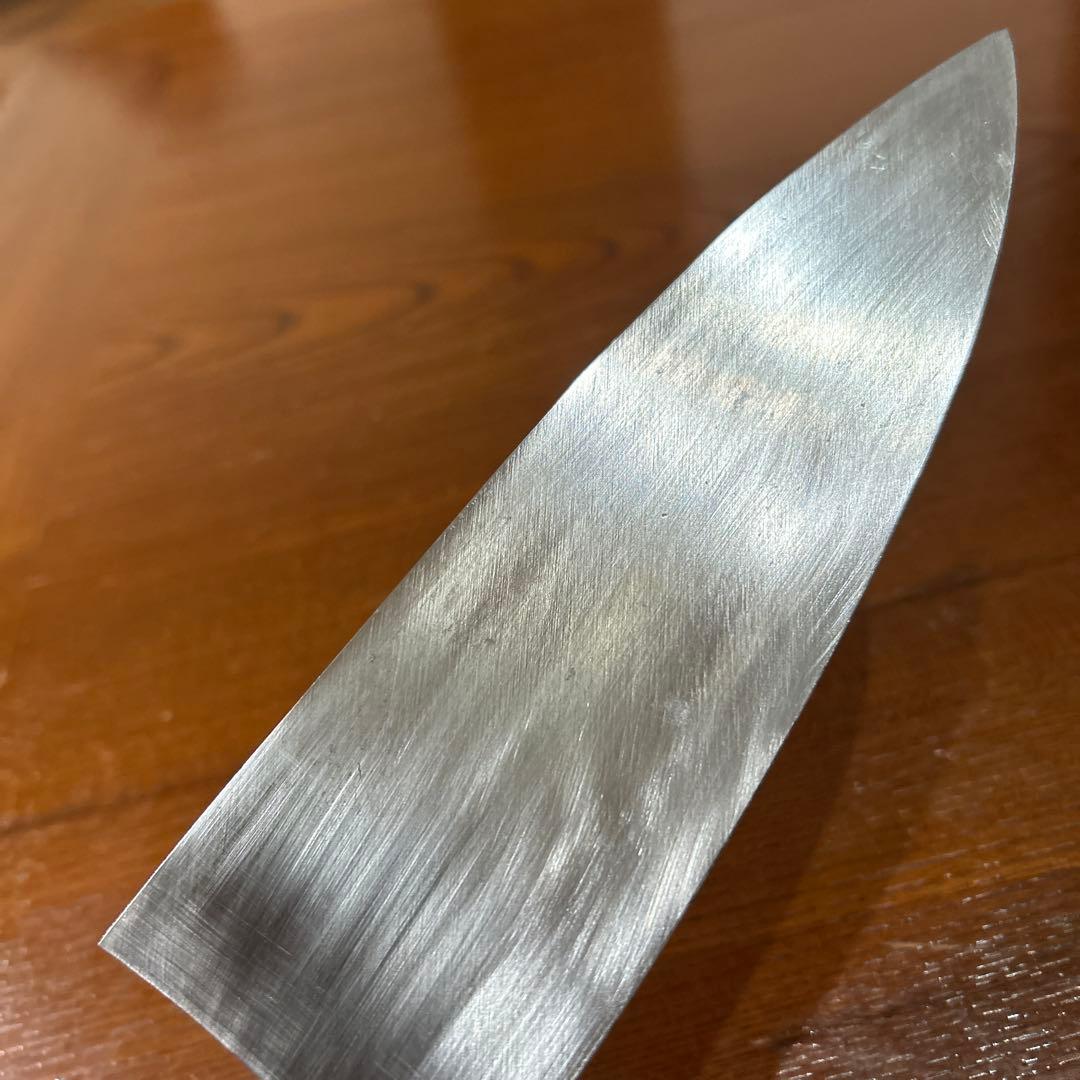 出刃包丁 直吉作 全長33,5cm刃18cm ★送料無料 ★水牛柄付