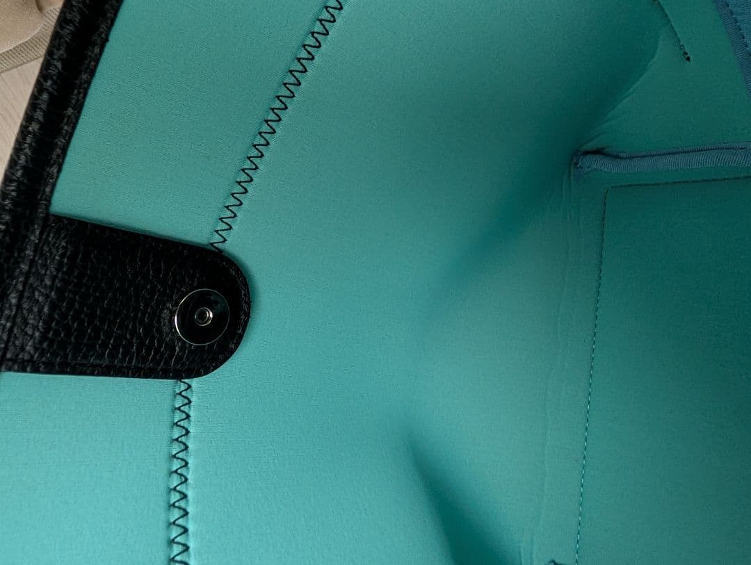 ADMJ ブラックショルダーバッグ