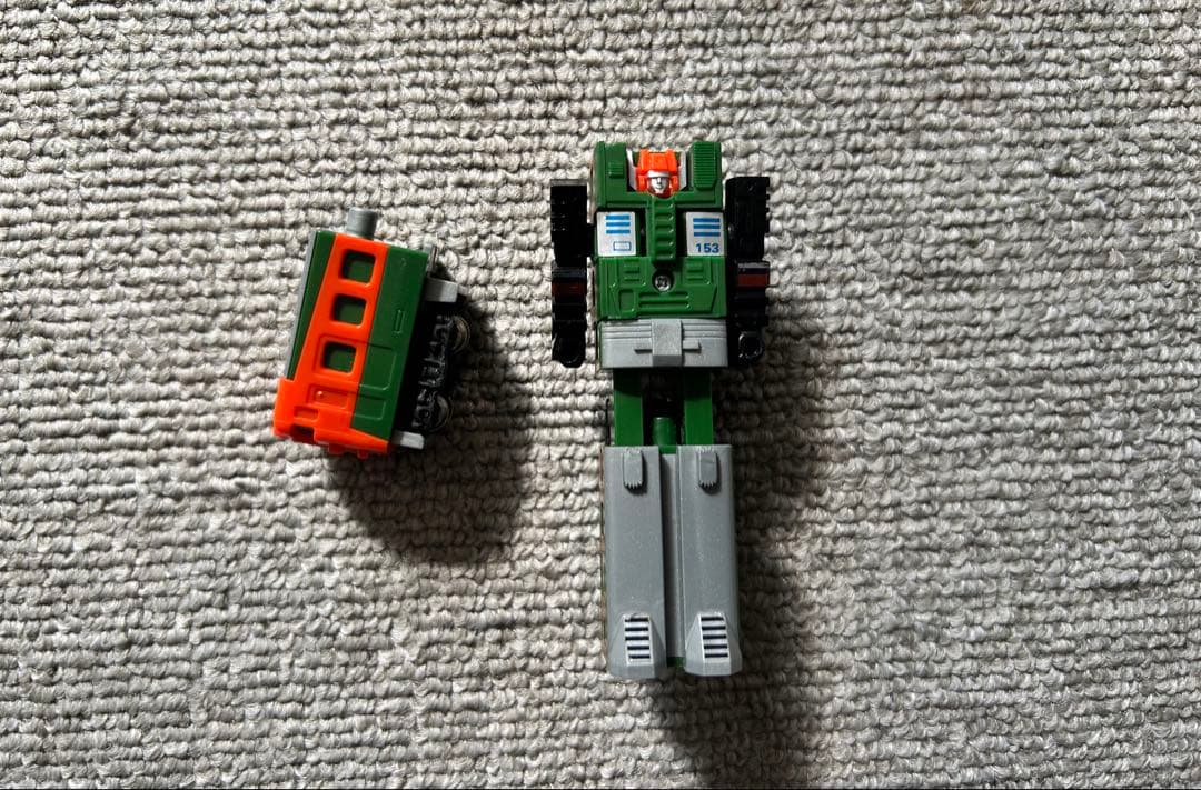タカラ　トランスフォーマー　ライデン　トレインボット重連合体戦士