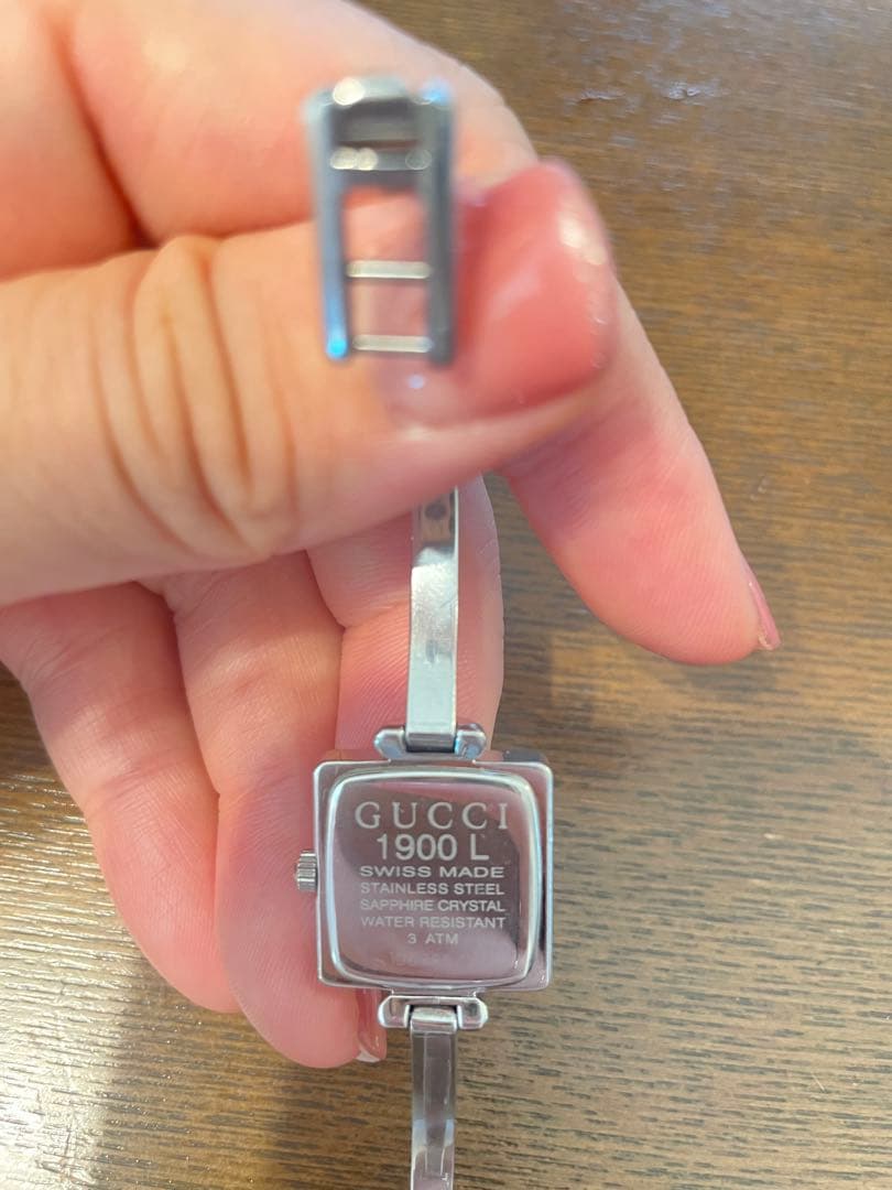 GUCCI 1900 L ステンレススチール 時計