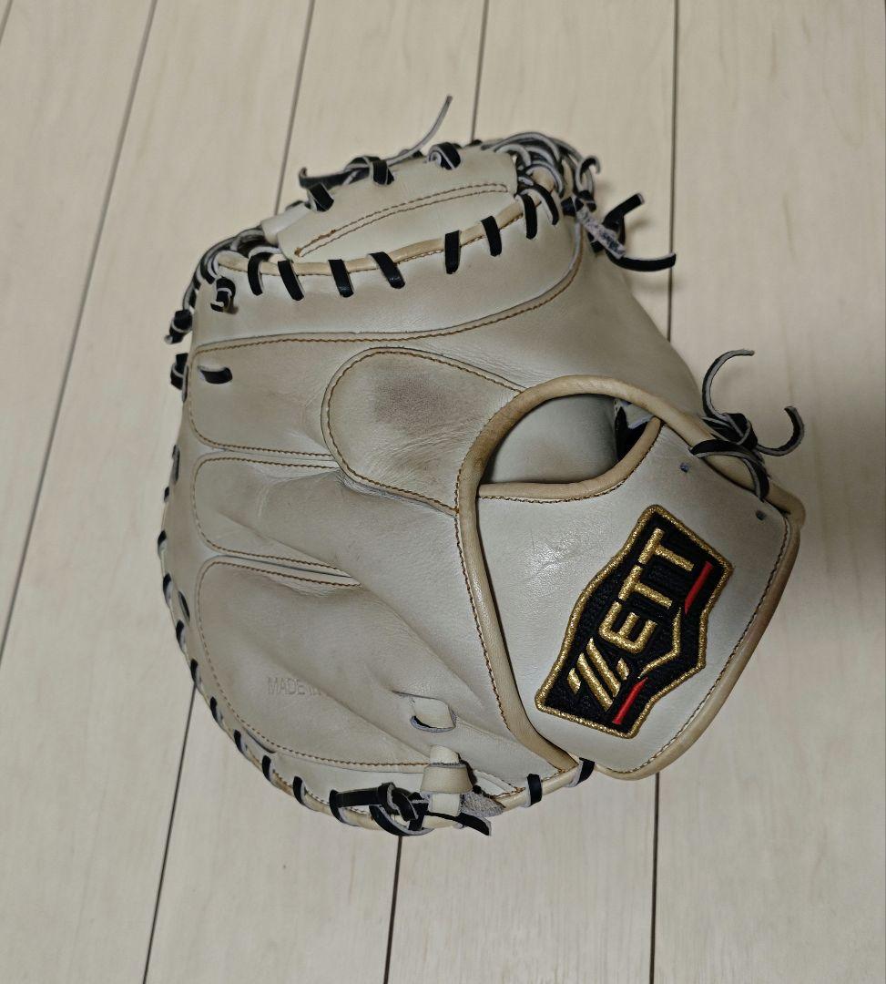 ZETTプロステイタス軟式キャッチャーミット