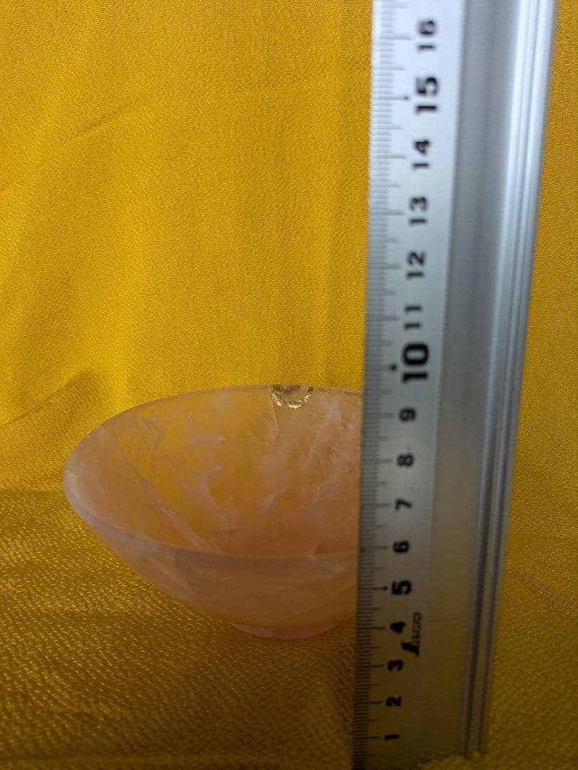 石彫刻茶碗、抹茶茶碗、倉田辰彦作、日本製