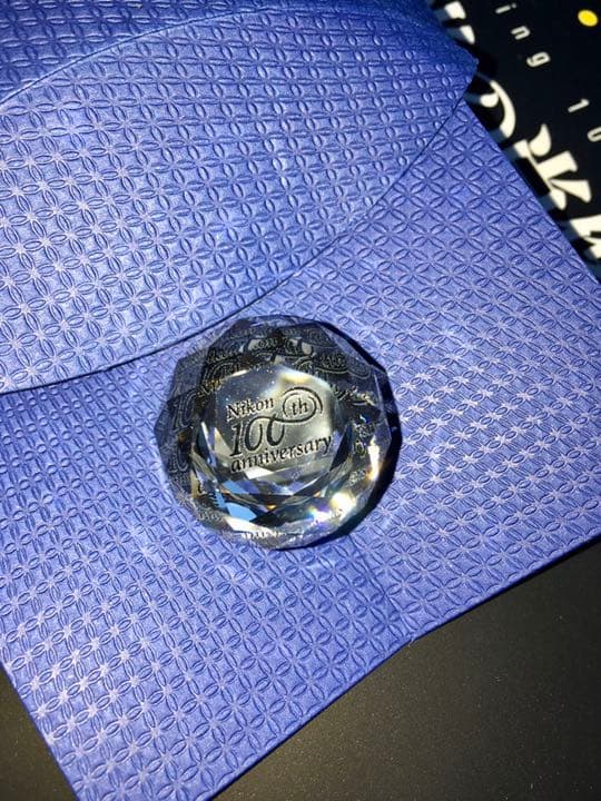 Nikon スワロフスキー 創立100周年記念 キーホルダー&社史