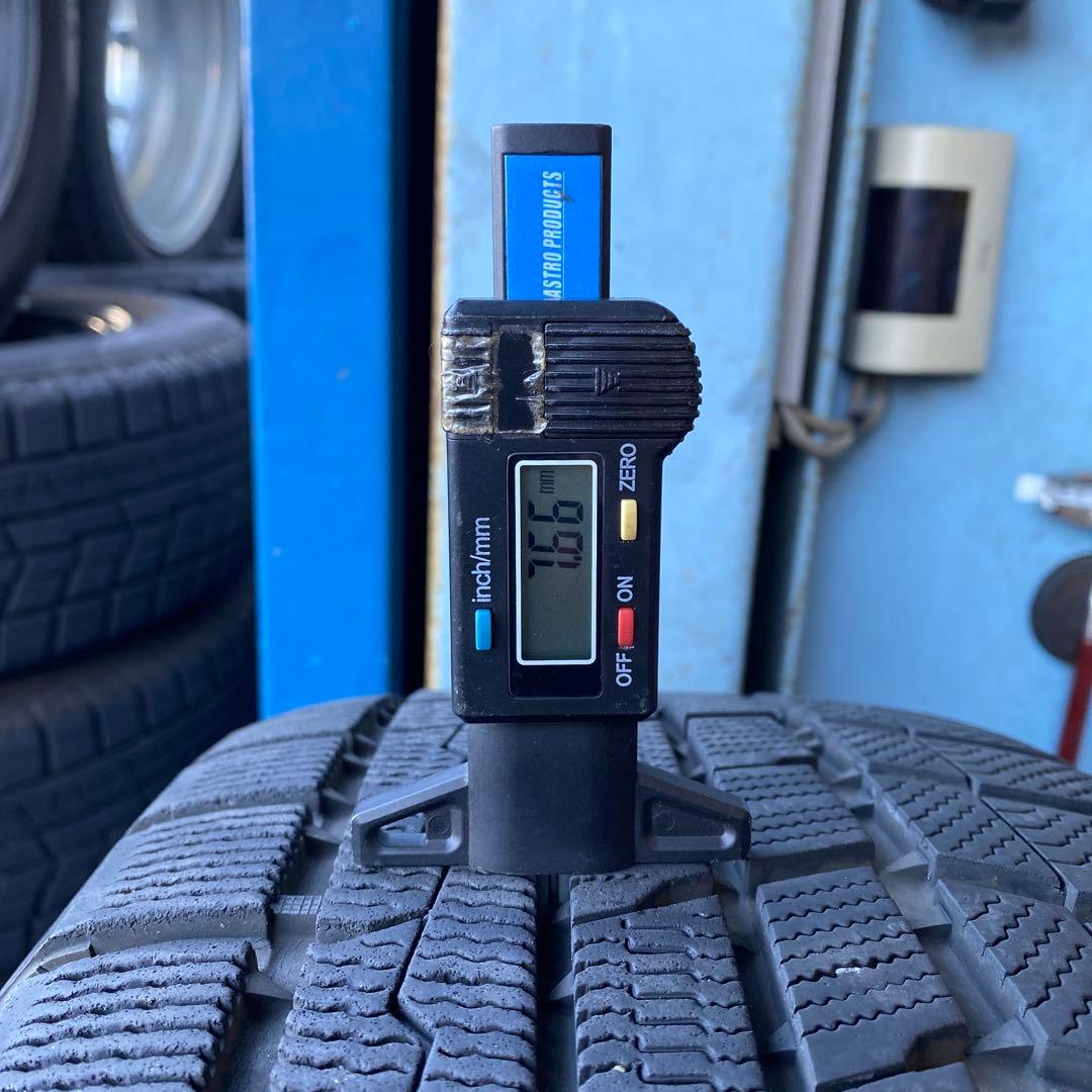 中古バリ溝トーヨースタッドレスセット225/55R19 ハリアー 送料無料