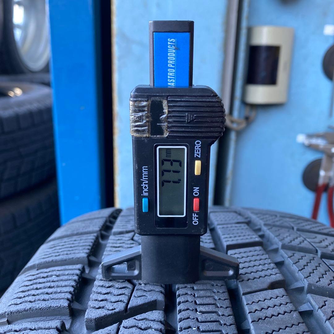 中古バリ溝トーヨースタッドレスセット225/55R19 ハリアー 送料無料