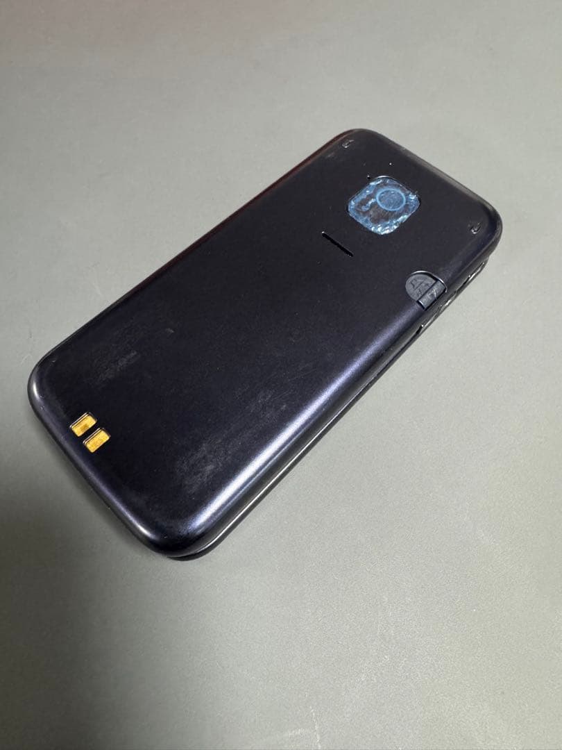 docomo 折りたたみ式携帯電話 らくらくホン F-02J ネイビー