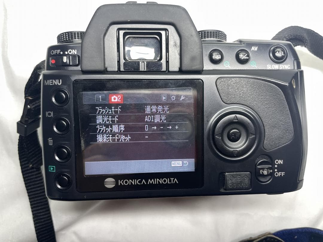 中古品 KONICA MINOLTA DIGITAL DG-5D デジタル一眼