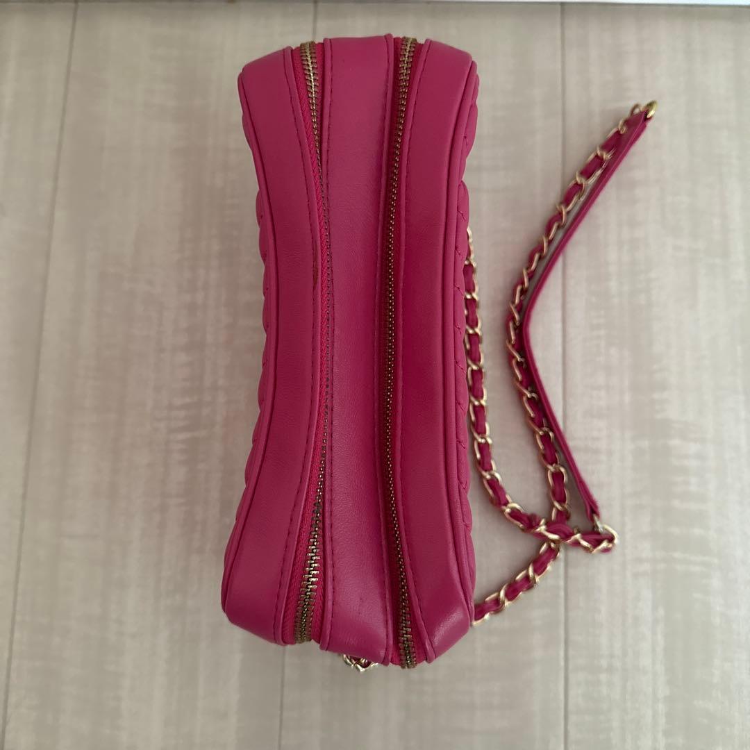 CCマーク　ピンクバック　ショルダー　ボディクロス