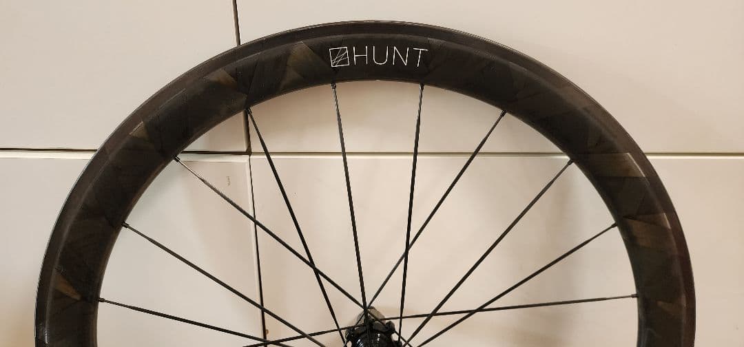 HUNT 50mm carbon spoke クリンチャーホイー