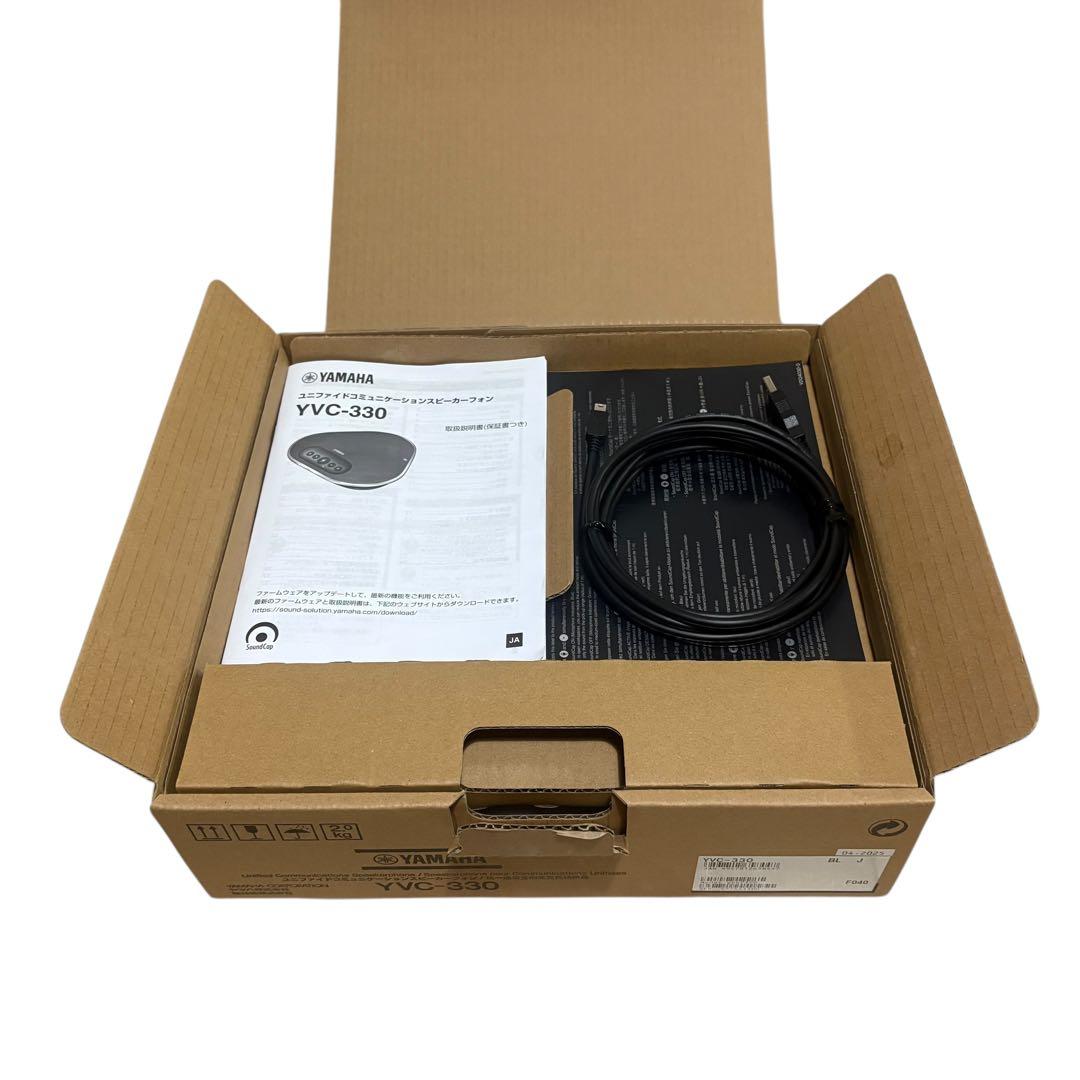 YAMAHA YVC-330 会議用スピーカーフォン 箱付 美品 USB ヤマハ