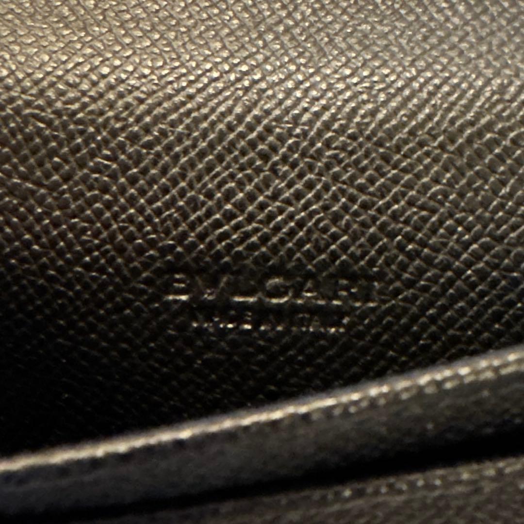 【美品】BVLGARI ブルガリ ロゴ クリップ 名刺入れ カードケース