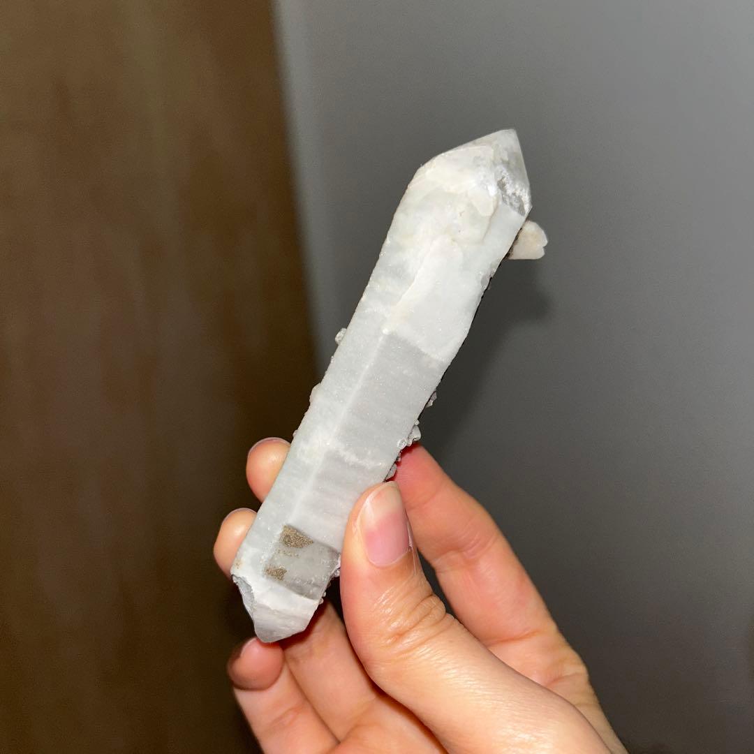 内モンゴル産 カルサイトクォーツ 天然石 レア 置物