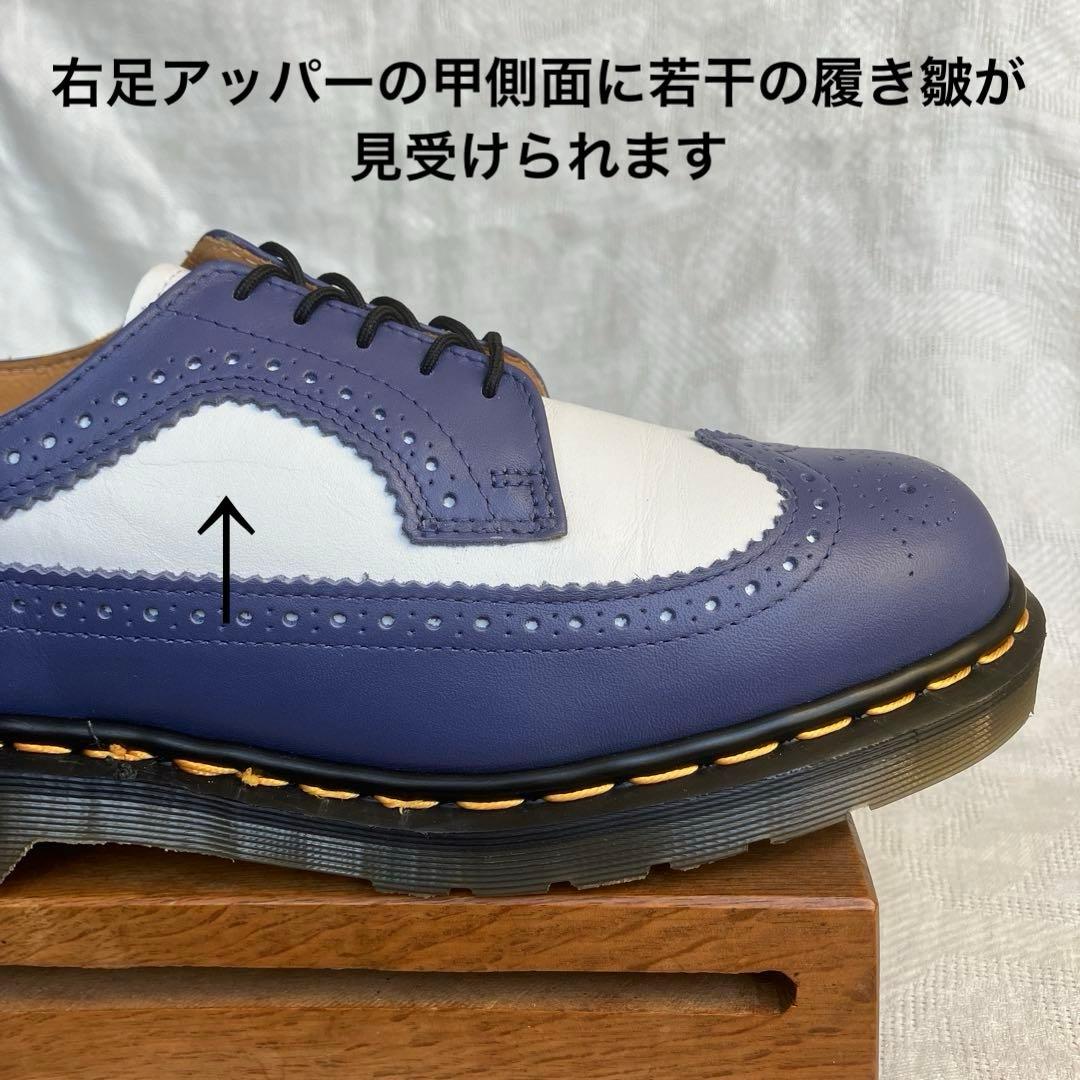 美品 ドクターマーチン 3989 イングランド製 ウィングチップ フルブローグ