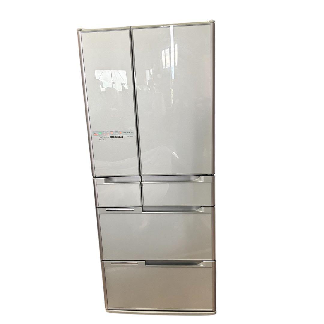 【直接引取限定】HITACHI R-C6200 (XS) ノンフロン冷凍冷蔵庫