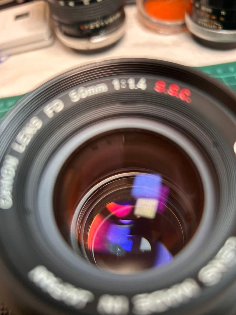 Canon AE-1 Program 美品動作　レンズ5枚50mmF1.4SSC