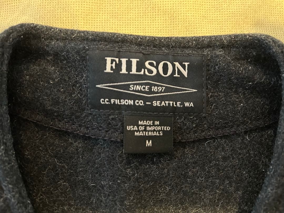 FILSON フィルソン USA製 ウール ベスト グレー