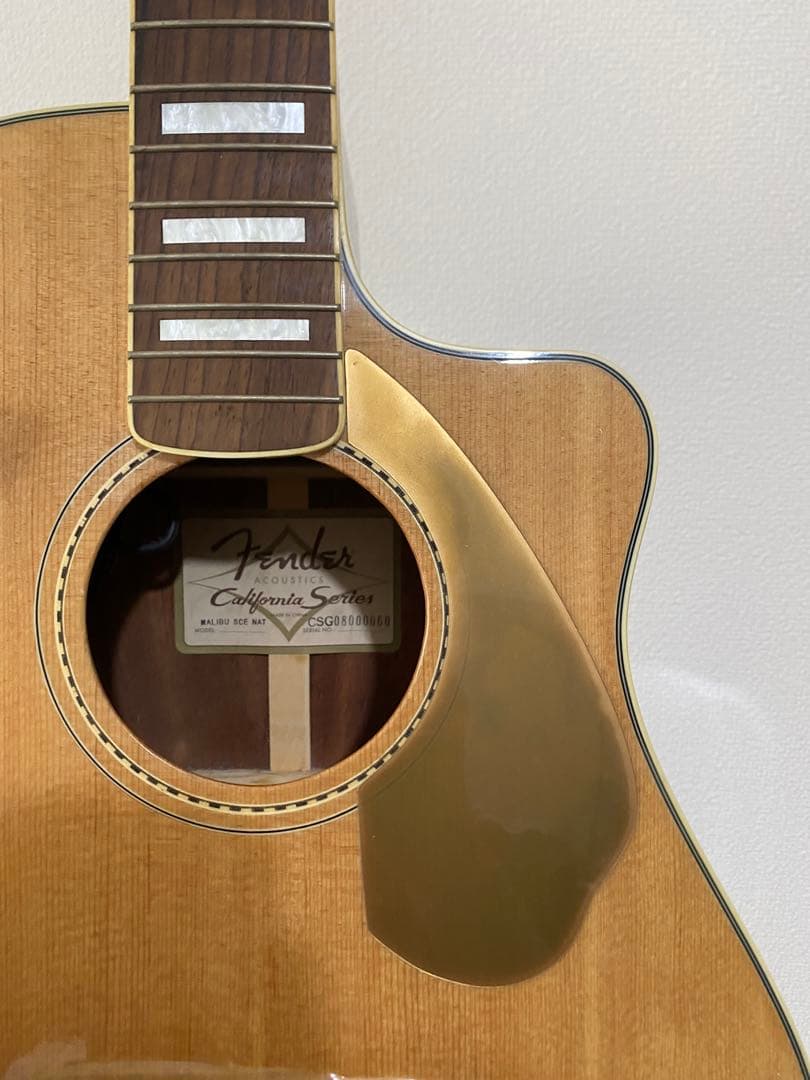 Fender エレキ アコースティックギター ナチュラル
