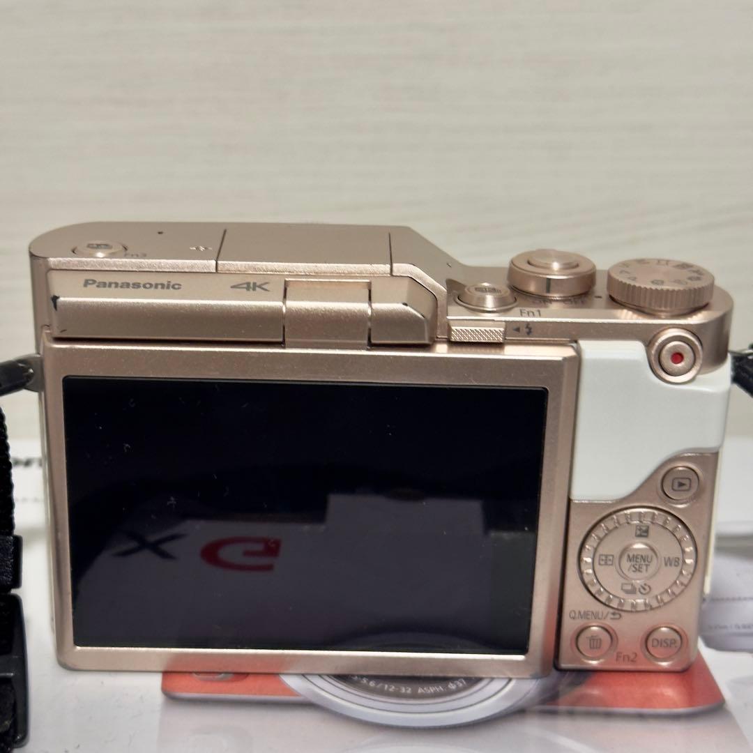 PanasonicLUMIX G DC-GF10Wダブルレンズキッドホワイト4K