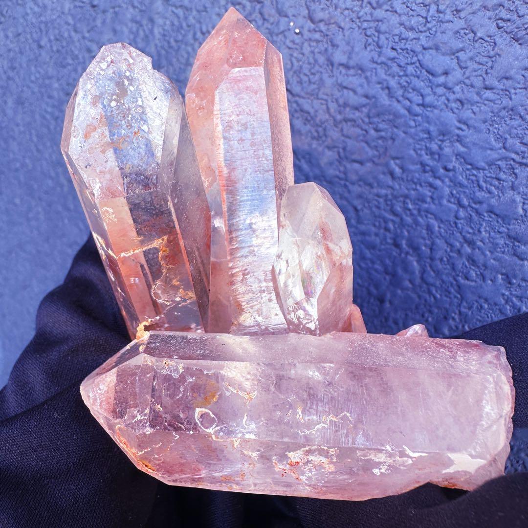 爆レア❗️高透明度❗️レインボー☆超強いパワー 可愛い♡ヒマラヤクラスターA1370