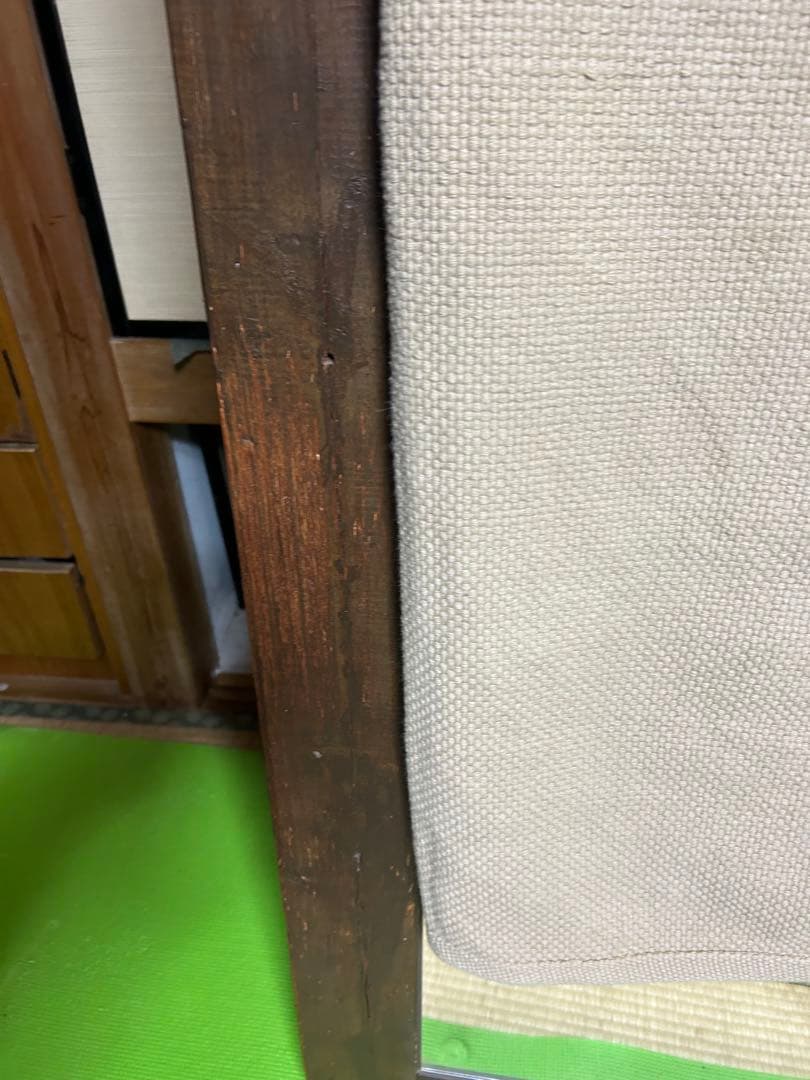 ウッド ミラー アイアンミラー立て