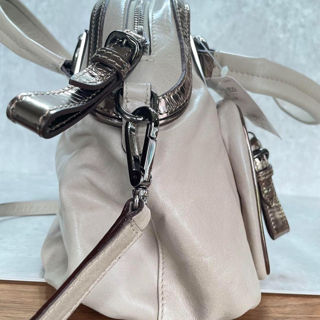 MaxMara SPORTMAX ♡ 牛革 2WAYバッグ 定価117600円