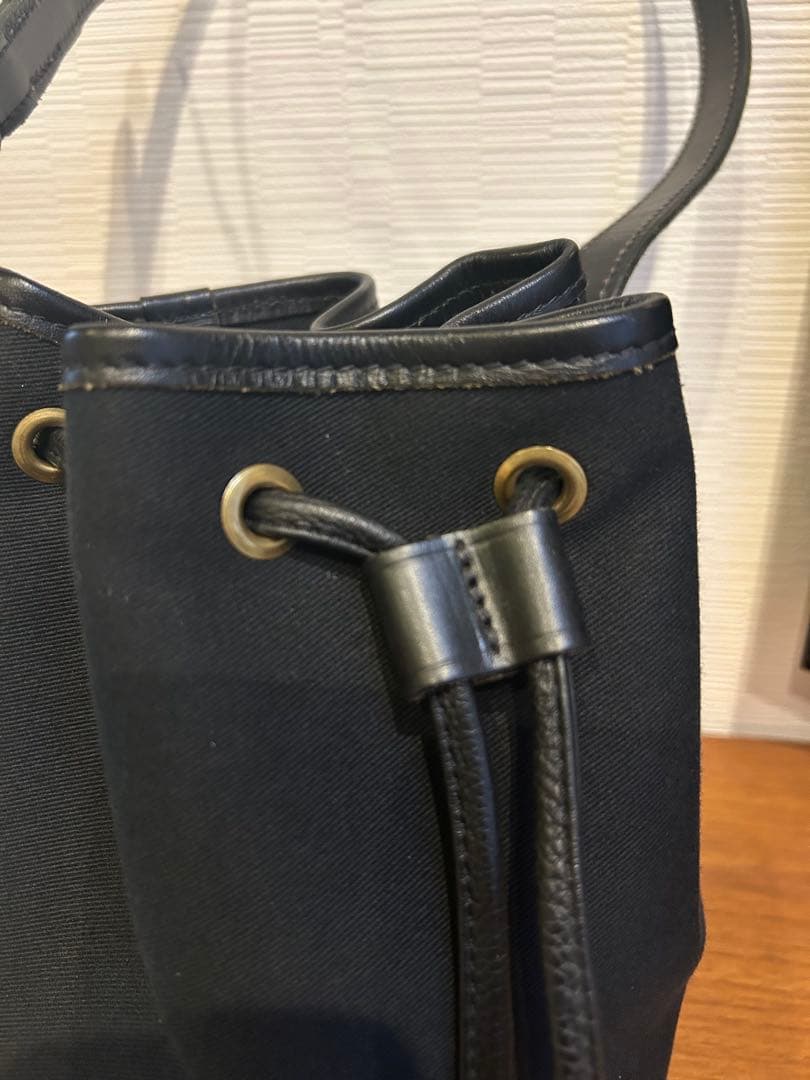 【美品】Brady CALDER mini ショルダーバッグ　ブラック　巾着