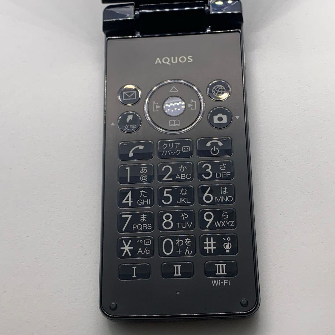 AQUOS ケータイ4 A205SH ブラック SIMフリー SoftBank
