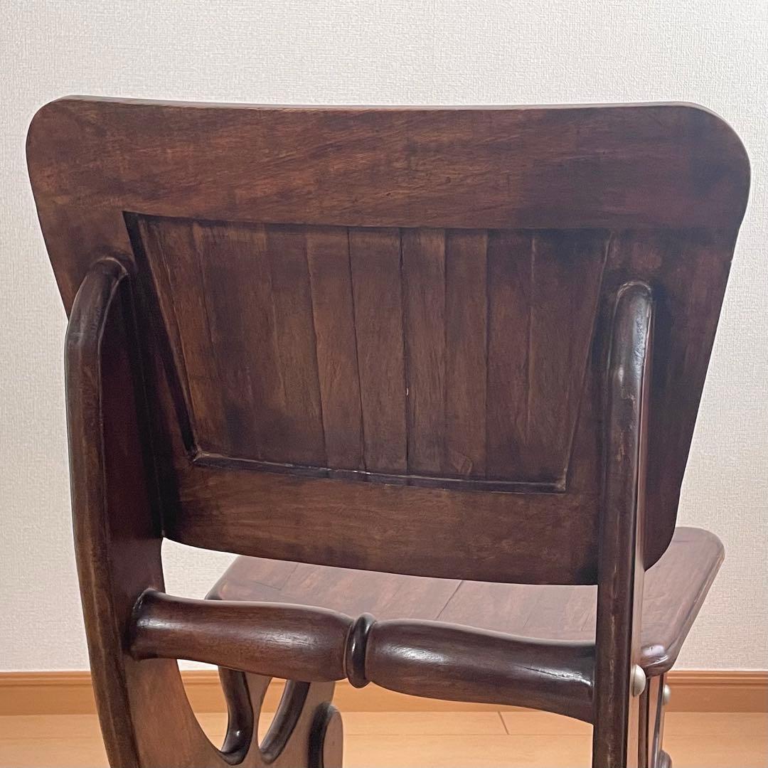 アンティークチェア ラウンジチェア 無垢 イギリス フランス カントリー 民芸