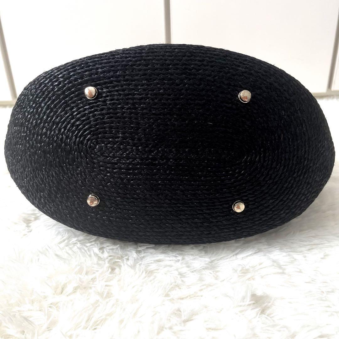 美品 ヘレンカミンスキー HELEN KAMINSKI トート レザー ラフィア