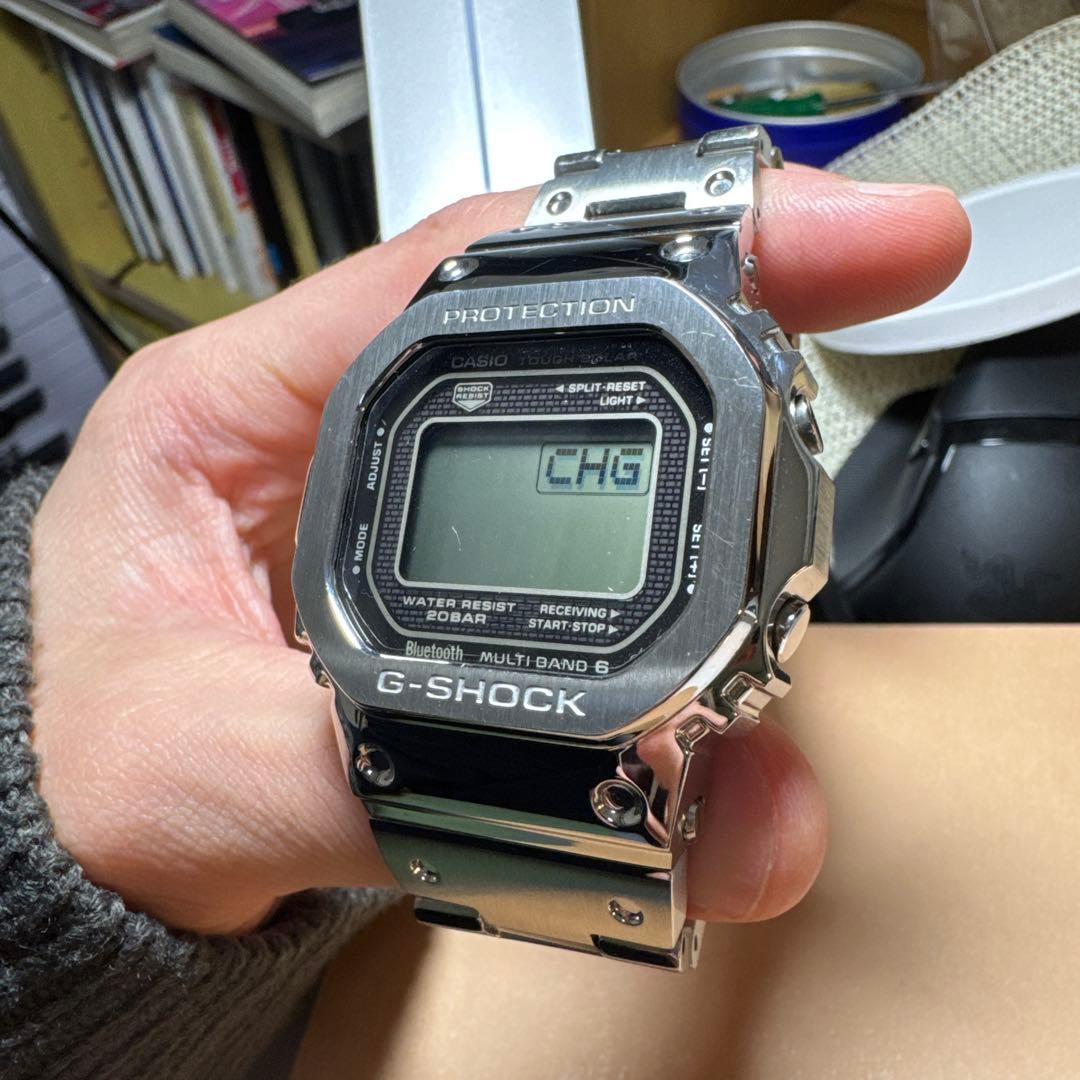 【美品】 【電池交換必須】G-SHOCK GMW-B5000D-1FJ