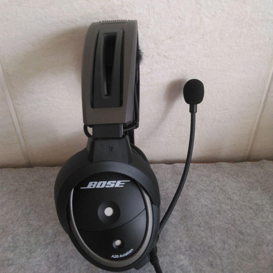 美品♪Bose Aviation Haedset A20 航空機用 ヘッドセット