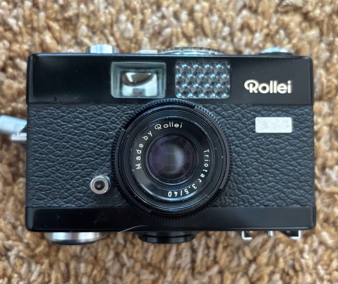 ローライRollei B35 シンガポール製　ストロボ　タイマー付き