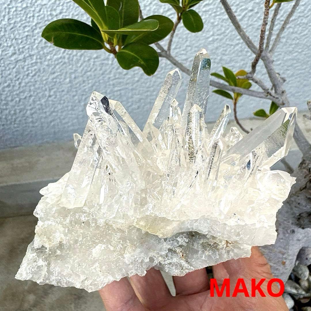 M1869☆ヒマラヤ水晶クラスター628g☆マニハール産☆N50912-D