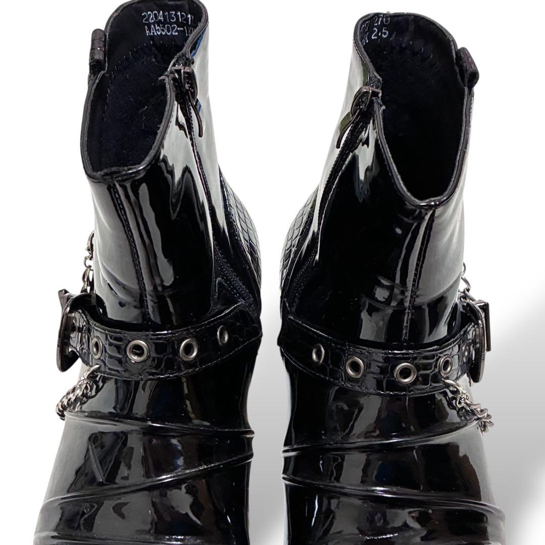 靴 00s archive chain belt boots studs y2k