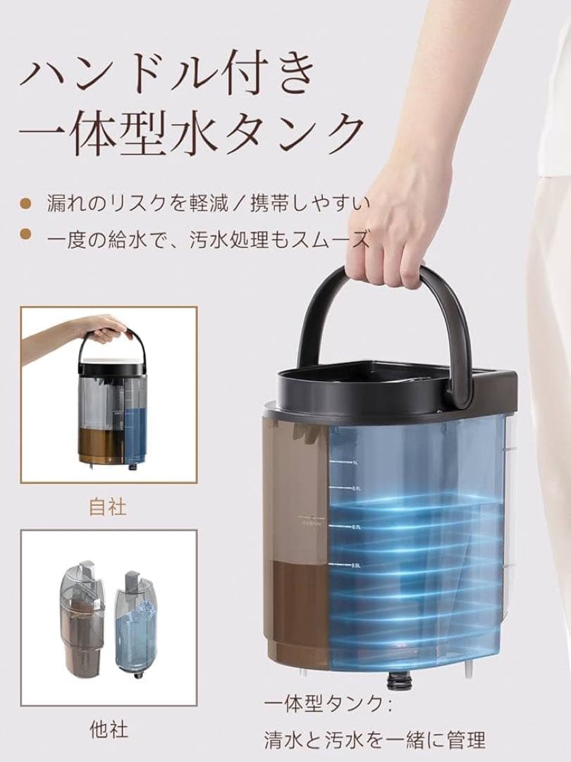 ❤️新品❤️布洗浄機 12KPa 強力吸引力 2-in-1 大容量水タンク電動洗浄機