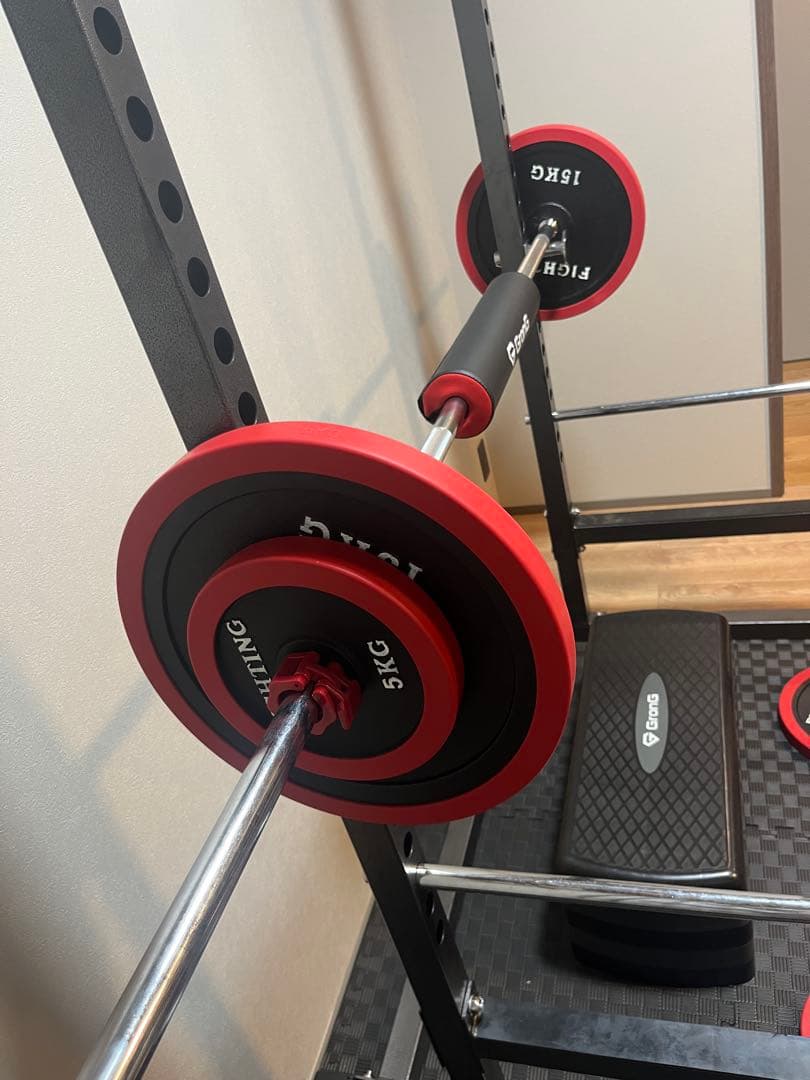 ファイティングロード パワーラック バーベルセット プレート75kg