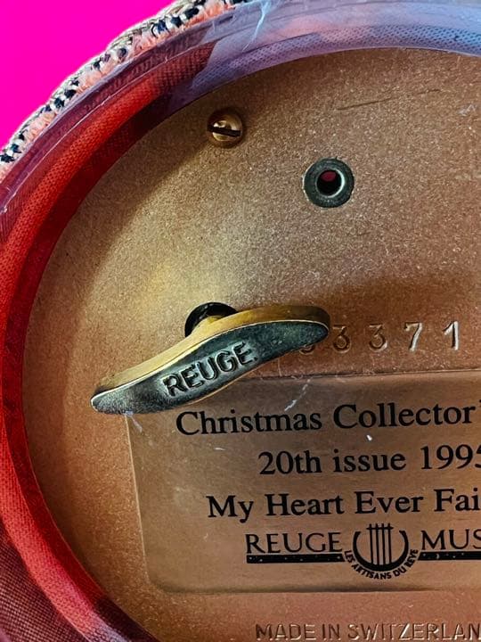 リュージュ　オルゴールコレクターベルREUGE Collector's Bell