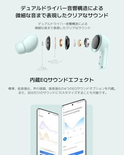 シャオミ(Xiaomi) ワイヤレスイヤホン Redmi Buds 6 薄軽ボ*