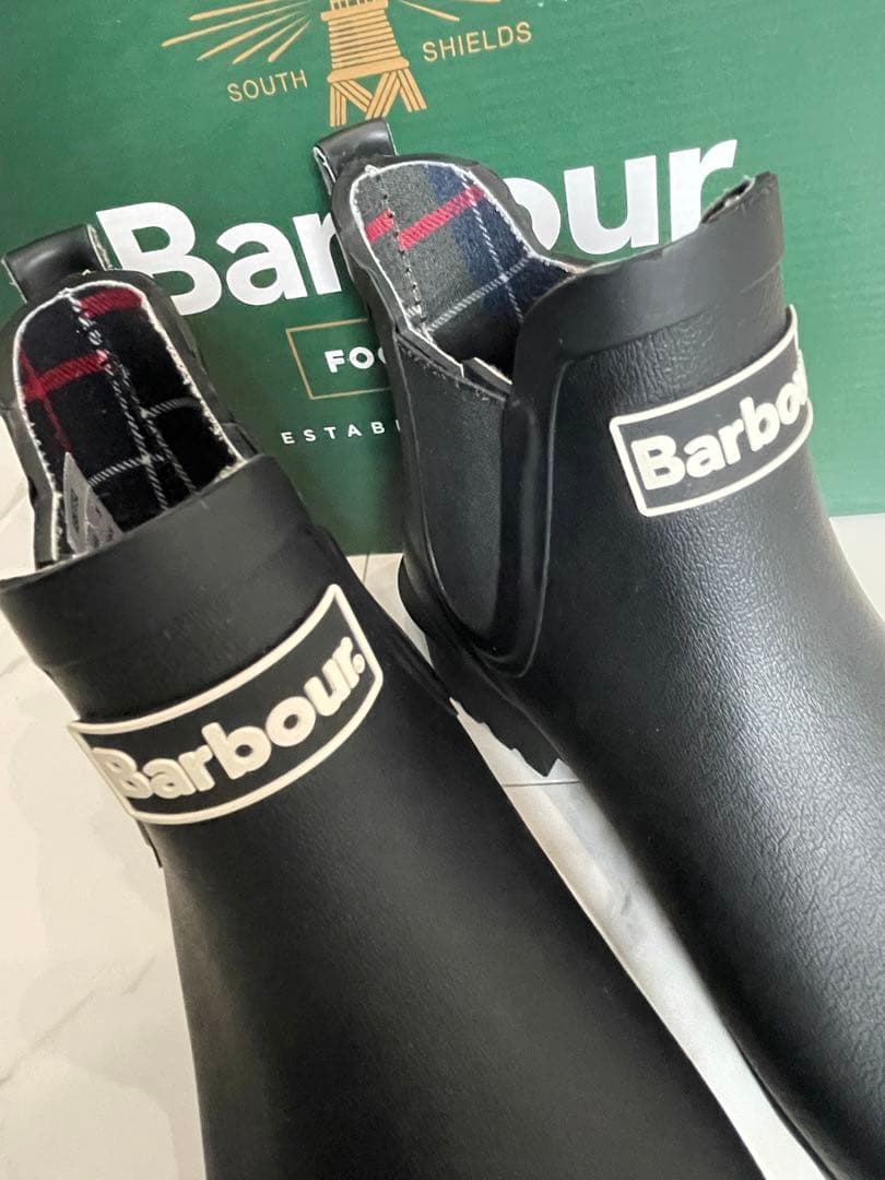 Barbour （バブアー）Wilton サイドゴア レインブーツ サイズ5