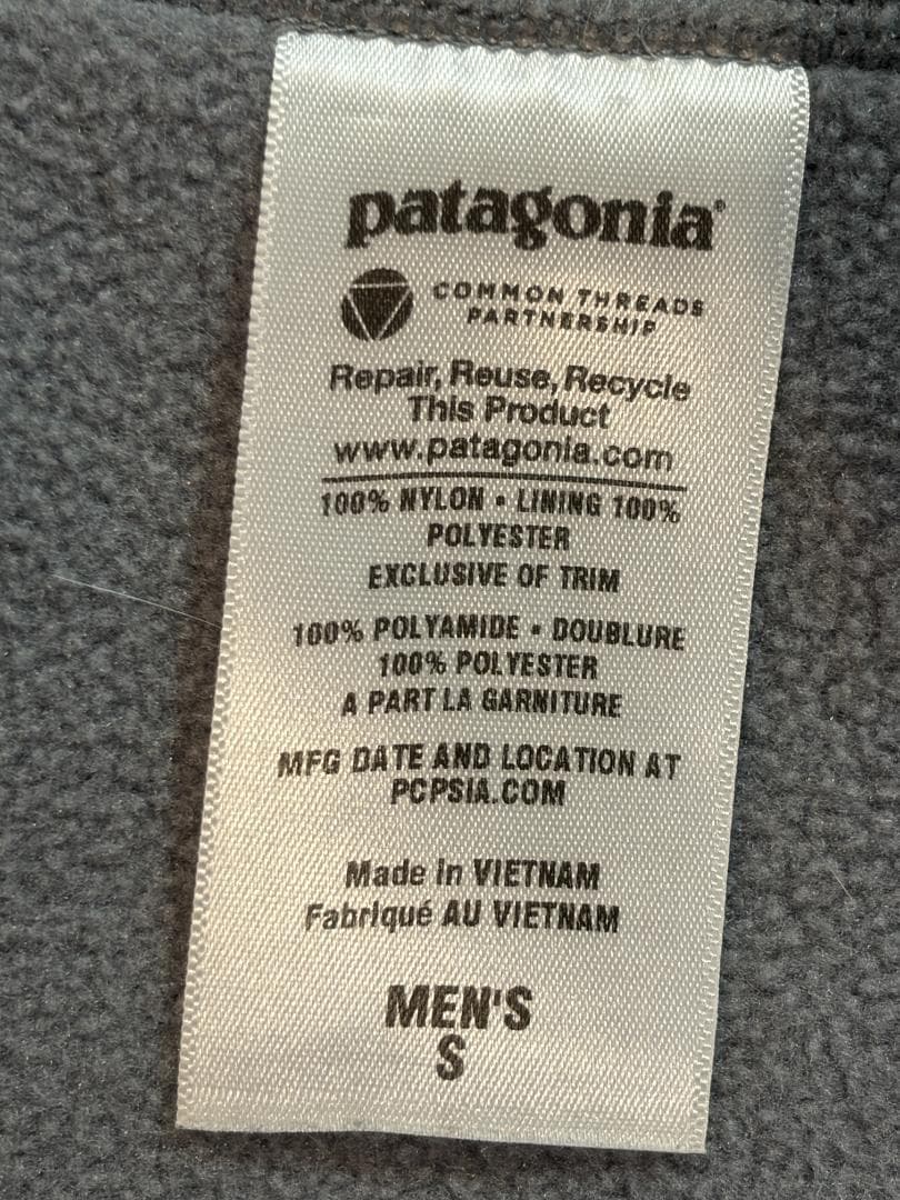 レ*ン様 【美品・Sサイズ】patagonia シェルドシンチラジャケット　パタ