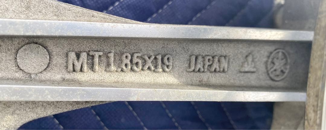 レア　初期型　19インチ　SR400 SR500 キャストホイール　大八キャスト