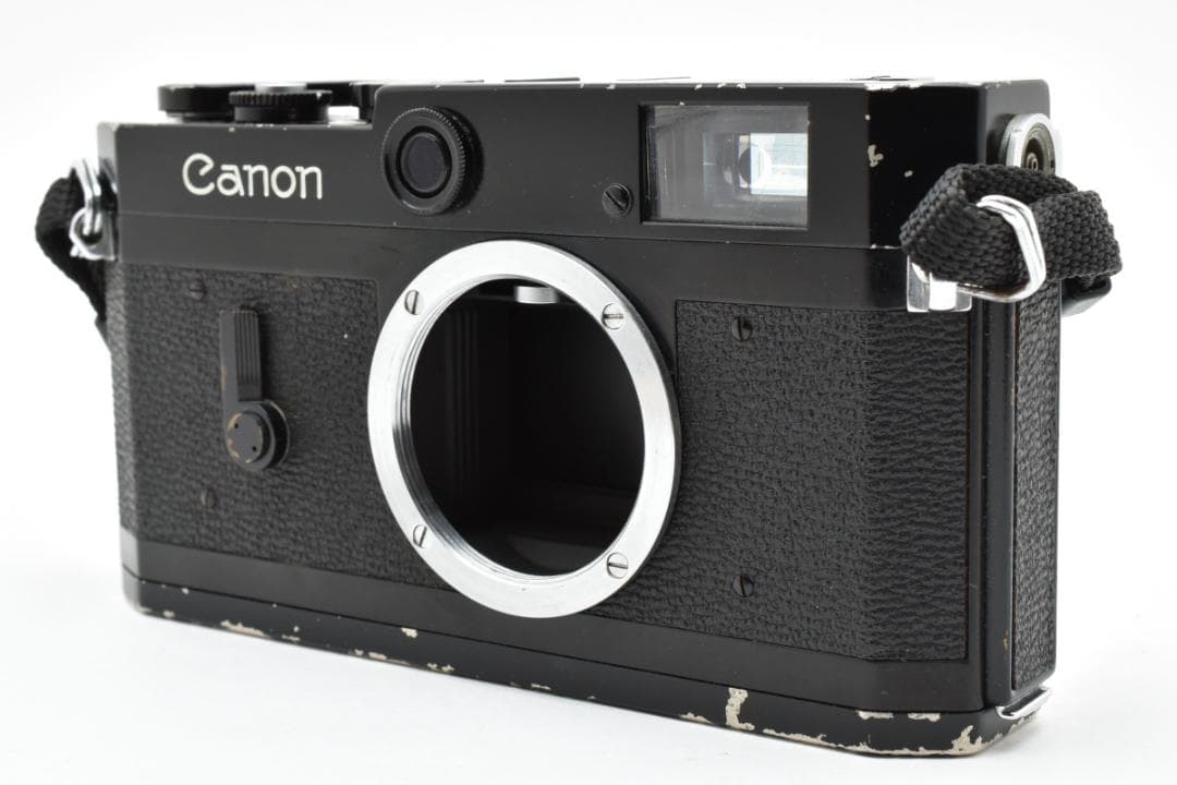 レア品 Canon P black ブラック レンジファインダー ボデ