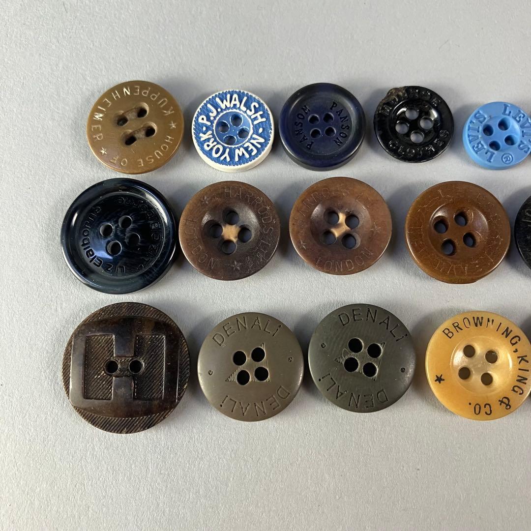 ビンテージ チェンジボタン アンティークボタン ４６点セット
