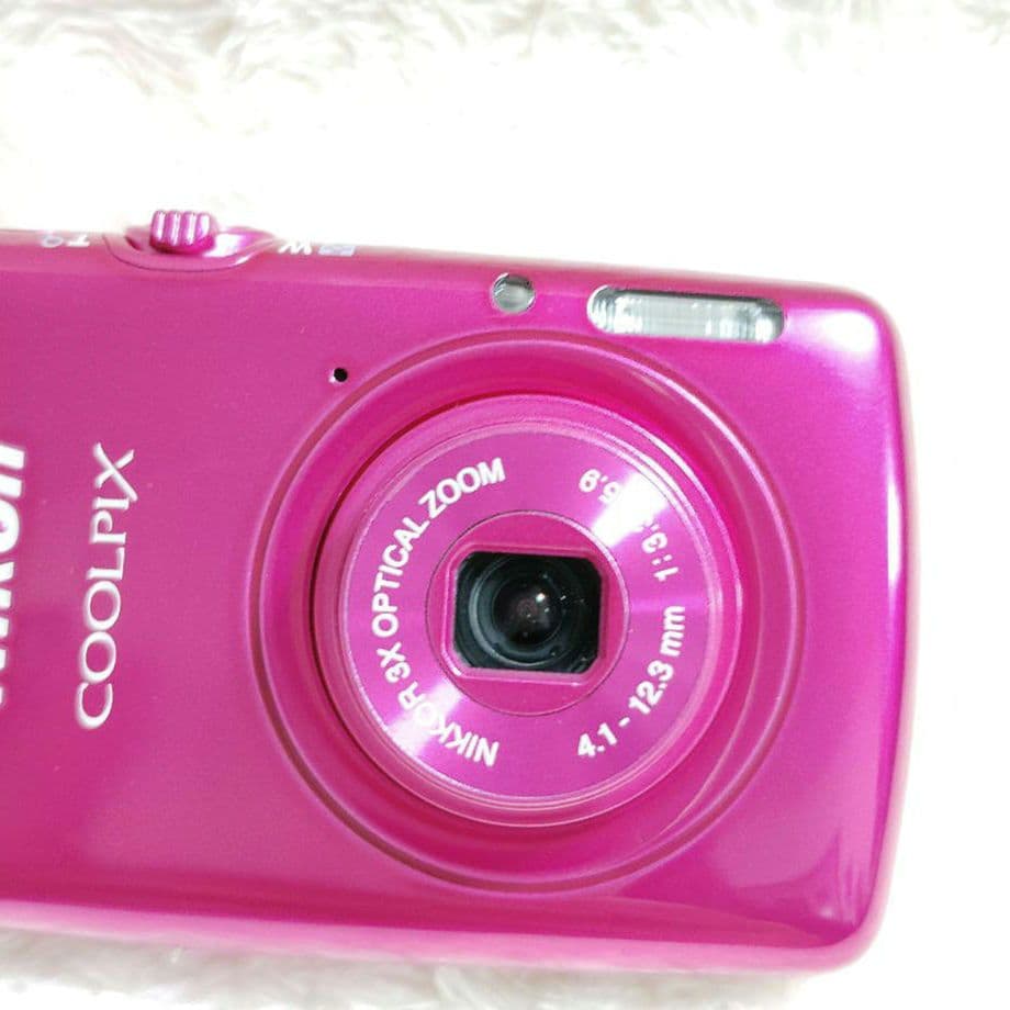 美品✨ Nikon COOLPIX S01 ピンク 充電ケーブル ミニサイズ